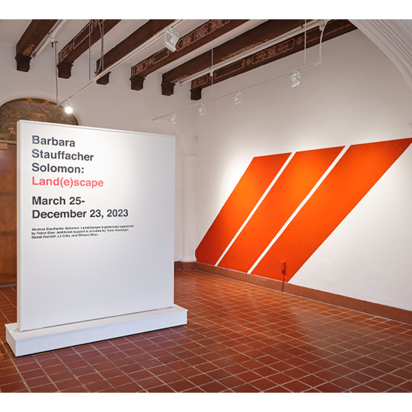 Barbara Stauffacher Solomon: Land(e)scape 